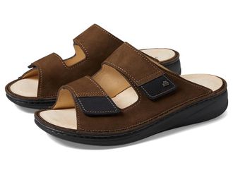 Finn Comfort Psara Mens Sandals Chest/Black Oilbuck/Buggy : EU 42 (US Mens 8-8.5) Medium, Synthetic