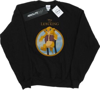Disney Dames/Dames The Lion King Show Simba Sweatshirt (Zwart)