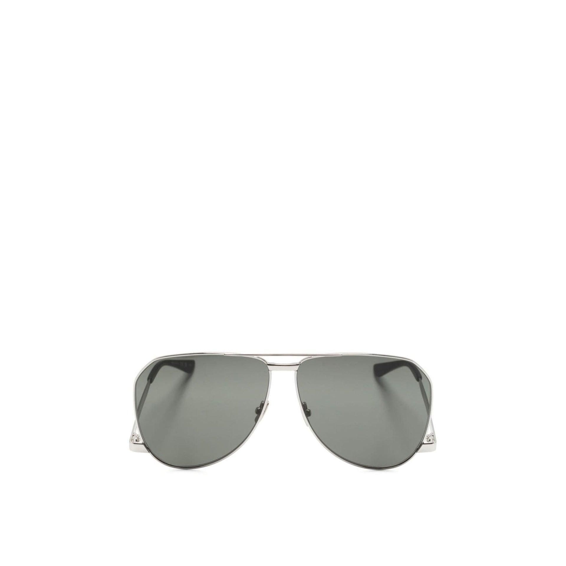 サングラス Saint Laurent Silver l Sl 820 Sunglasses SL 820 Victoire aviator sunglasses in silver - Saint Laurent