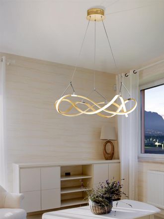 Schuller L&aacute;mpara Led Molly 53&oslash; Oro Rosa