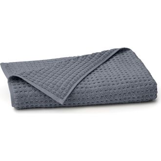 Boll & Branch Turkish Waffle Bath Towel in Mineral at Nordstrom
