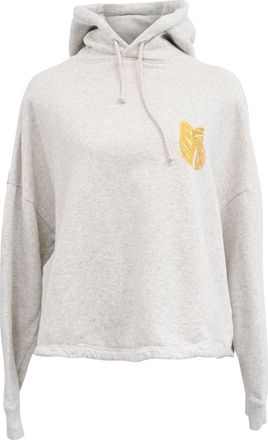 BA&SH Ba & Sh Daniel M&eacute;lange Hoodie in Grey Cotton
