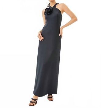 Lilly Pulitzer Gianna Maxi Dress In Noir