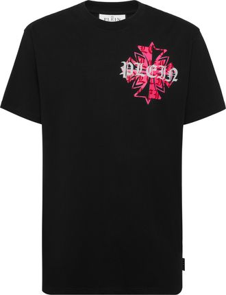 Philipp Plein T-Shirt Ronde Hals Ss Crest