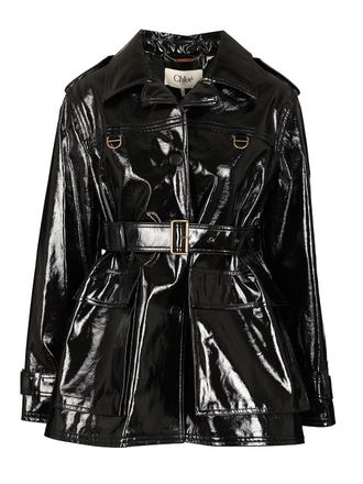 Chloé Belted Jacket Giacche Nero-Donna