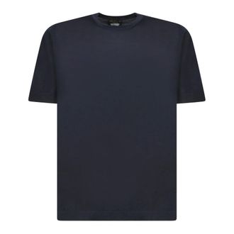 Dell'Oglio Hombre, Camisetas, Azul, Talla: 4XL