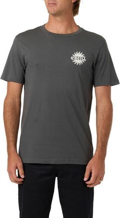 O'Neill Navigate Graphic T-Shirt in Dark Shadow at Nordstrom, Size Xx-Large