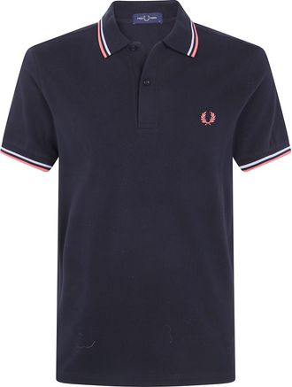 Fred Perry T-Shirt Short Sleeve Tipped Fred Perry Shirt