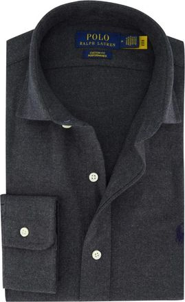 Polo Ralph Lauren Heren, Overhemden, Grijs, Maat: S Katoen