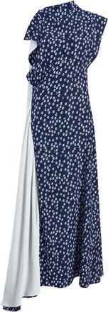 Proenza Schouler Abito lungo Devyn - Blu