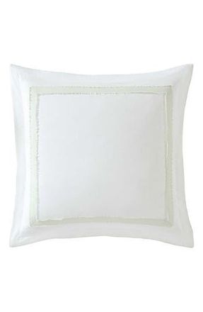 Laura Ashley Mila Set of 2 European Shams in Light Green at Nordstrom Rack