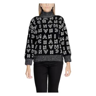 A|X Armani Exchange Truien & Vesten, Dames, Zwart, L, Polyester, Herfst/Winter Dames Trui