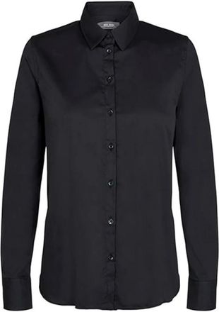 Mos Mosh Stijlvolle Martina Shirt - Dames - Overhemden - Zwart - S - Overhemden