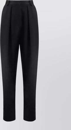 Magda Butrym wool pleated tapered trousers
