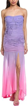 Rococo Sand Blake Ruched Gown