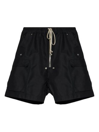 Rick Owens cargo drawstring shorts - men - Cotton/Polyamide - 52 - Black