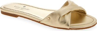 Kate Spade New York miley slide sandal in Pale Gold at Nordstrom Rack, Size 7.5