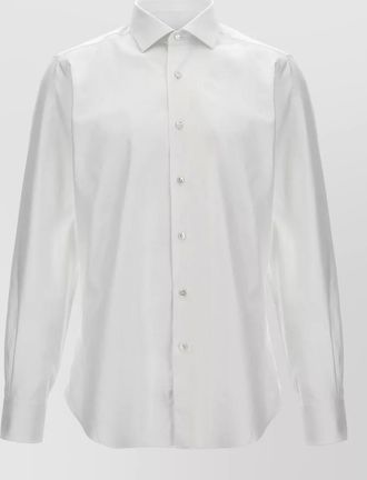 Barba cotton long-sleeve shirt