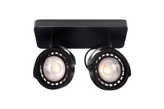 Zuiver Foco doble de metal negro