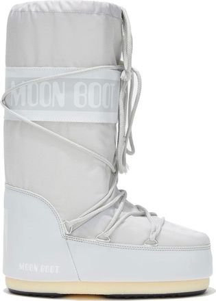 Moon Boot Heren, Jassen, Grijs, Maat: 35 EU Nylon