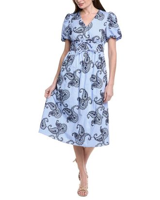 Nanette Lepore Short Sleeve Midi Dress