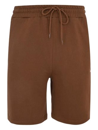 Fingercroxx drawstring-waist shorts - Brown