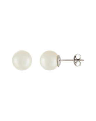 Splendid Pearls 14K 9-10Mm South Sea Pearl Studs