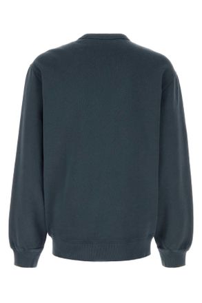 Carhartt Work in Progress Mens Blue Cotton Faded Pond Corps Sweat Exterior: Felpe