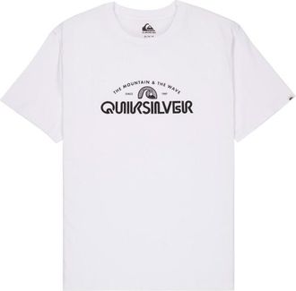Quiksilver EV Vista S/S T-Shirt f&uuml;r Herren | wei&szlig;