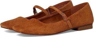 Franco Sarto Tinsley Mary Jane Flats Womens Flat Shoes Saddle Tan : 7.5 M, Faux Leather