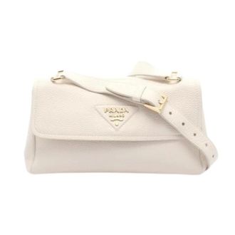 Prada Pre-owned Shoulder Bags, female, White, Size: ONE SIZE Pre-owned Vintage Shoulder Bag