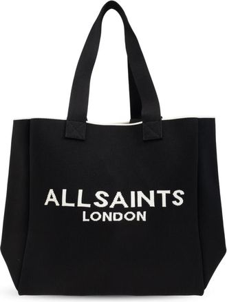 AllSaints Tassen, Dames, Zwart, ONE Size, Polyester, Izzy Shopper Bag