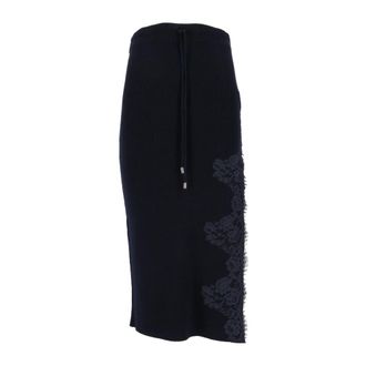 Ermanno Scervino Dames, Rokken, Blauw, Maat: M