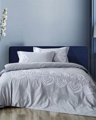 Melange Home Mélange Home Padma Embroidery Duvet Set