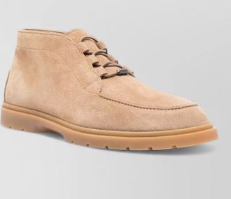 Tod's suede leather desert boots