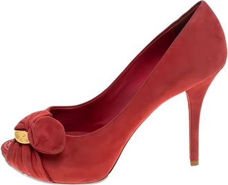 Louis Vuitton Pumps con fiocco 110MM - Rosso