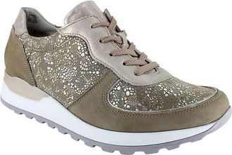 Waldläufer Womens Nila Shoes In Taupe Floral