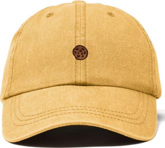 Dalix Cookie Dad Cap in Washed Gold at Nordstrom