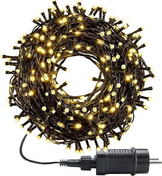 OEM Guirnalda De Luces Exteriores De 30 M, 300 Led, Resistente Al Agua, Ideal Para &Aacute;rboles De Navidad, Con 8 Modos, Temporizador Y Memoria Para Jard&iacute;n, Pa