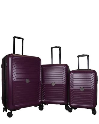 Roberto Cavalli 3Pc Hardshell Spinner Luggage Set