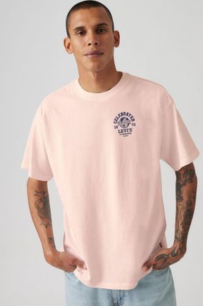 Levi's Graphic Vintage Fit Tee - Uomo - 2XL - Rosa / Worldwide Crystal Pink