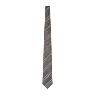 Brunello Cucinelli Brown Stripes Tie