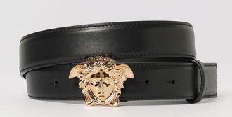 Versace Cintura Medusa Versace in pelle