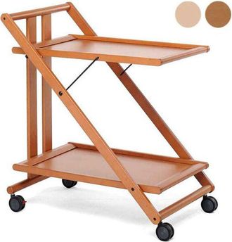 Foppapedretti Carrito Sprint Nogal 69x45 H 77 Foppapedretti