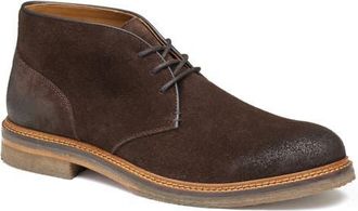 Johnston & Murphy Calder Oiled Suede Chukka Boot in Brown Oiled Suede at Nordstrom, Size 10.5