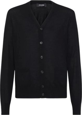 Dsquared2 Uomo, Maglie, Nero, M, new