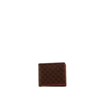 Celine Pre-owned Wallets, female, Brown, Size: ONE SIZE Pre-owned Macadam Billfold Wallet
