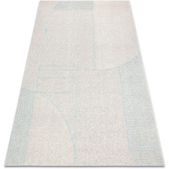 RugsX Flux 461.14.ae120 Alfombra De Lana Osta - Geom&eacute;trica, Estructural, Loft Gris / Azul Grey 240x340 Cm