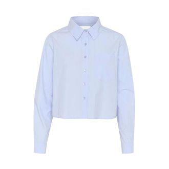MY ESSENTIAL WARDROBE SunnaMW Short Shirt - - Blouses & Shirts - Donna - Blu - XL