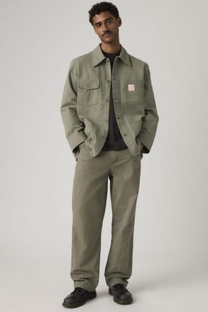 Levi's 568 Loose Straight Carpenter - Uomo - 28X30 - Verde / Dried Oregano Lightweight Canvas